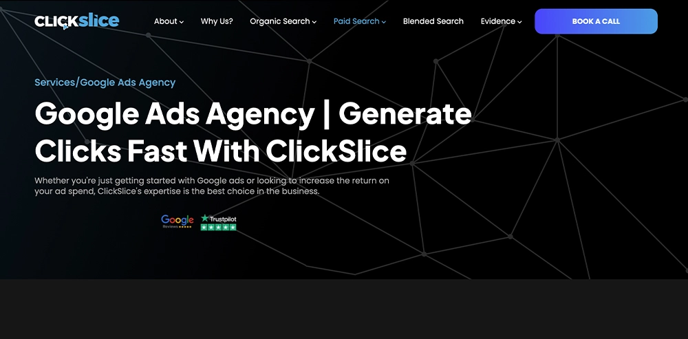 ClickSlice Google Ads Agency in the UK